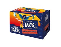 CAPTAIN JACK Mango Sunrise alkoholický nápoj 24 x 330 ml SKLO