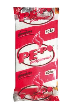 PE-PO Podpaľovač pevný 40 podpaľov 1 ks