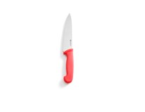 Nôž kuchynský 18cm červený HACCP Hendi 1ks