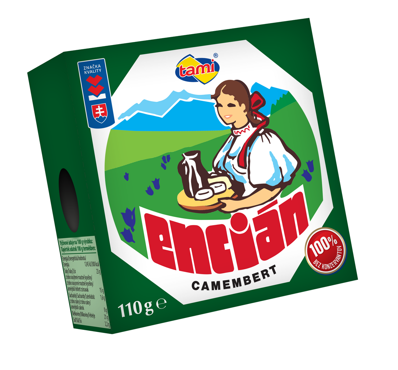 tami Encián tuk v sušine 45 % chlad. 6 x 110 g