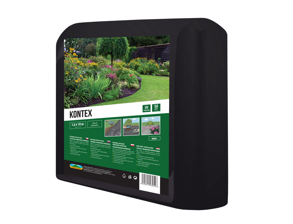 Textília mulčovacia 1,6x10m čierna Nohel Garden 1ks