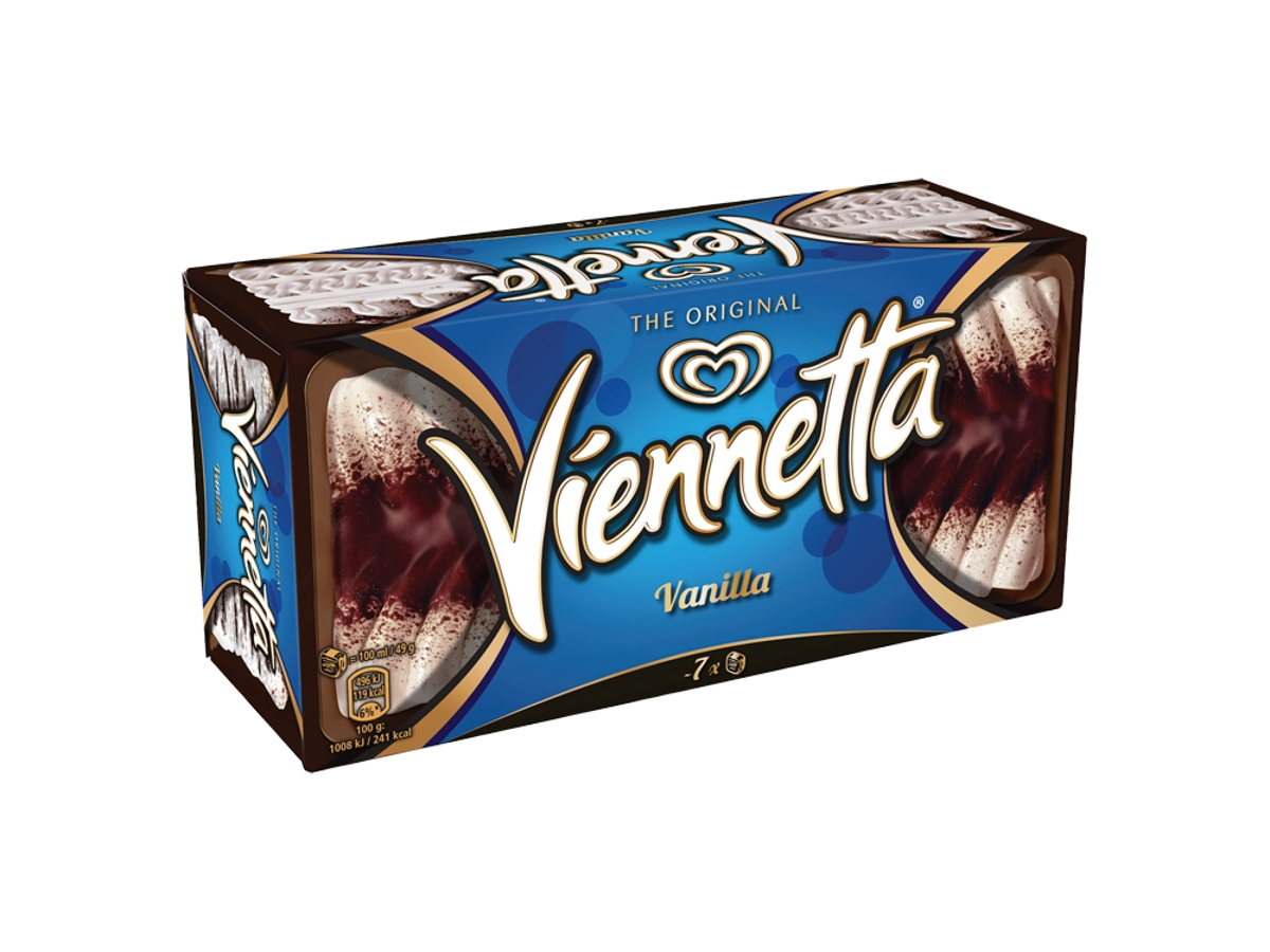 Algida Viennetta Vanilla/vanilka zmrzlina mraz. 650 ml