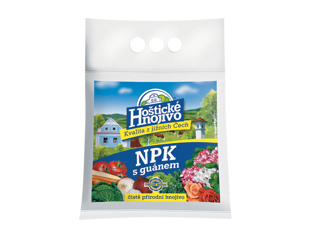 NOHEL-GARDEN Hnojivo NPK s guanom 2,5 kg Hoštické 1ks