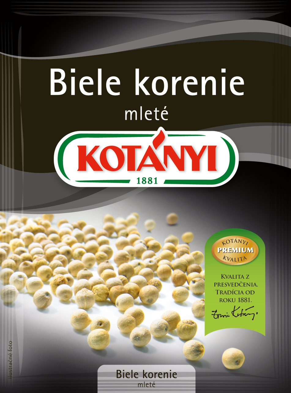 KOTÁNYI Biele korenie mleté 5 x 20 g