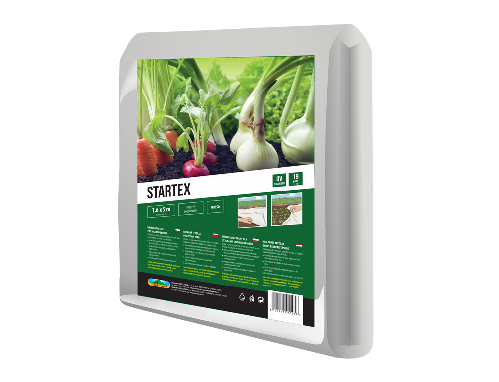 Textília k rýchlejšiemu zberu úrody 1,6x5m biela Nohel Garden 1ks