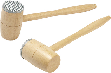 VOG Tĺčik na mäso drevo/železo 30 cm 1 ks