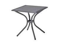 Stôl štvorcový Mercury oceľ 70x70x74cm Metro Professional 1ks