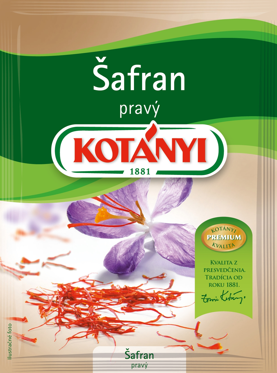 KOTÁNYI Šafrán pravý 5 x 12 g