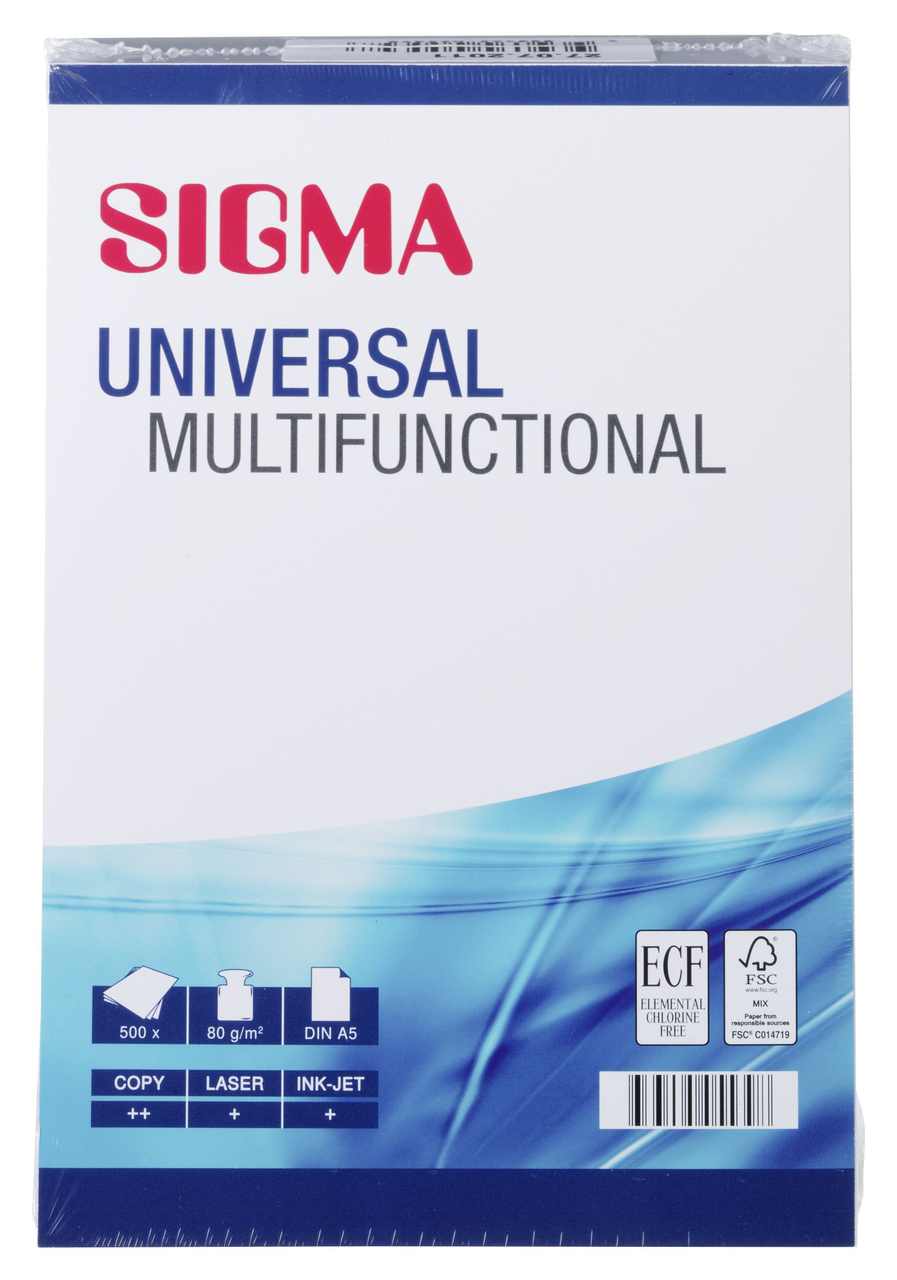 SIGMA Papier Universal A5 80 g 500 listov 1 ks