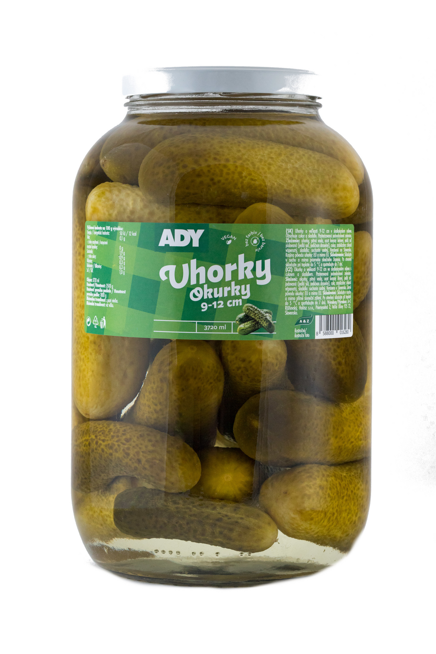 ADY Uhorky 9 – 12 cm 3500 g