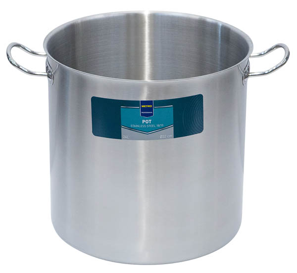 METRO PROFESSIONAL Hrniec vysoký 24 l 32 cm nerez 1 ks