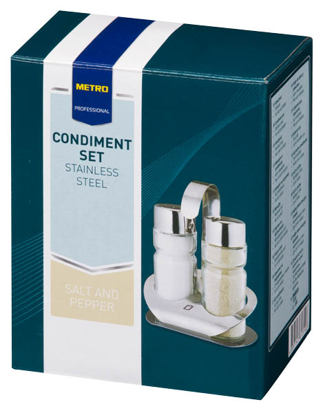 METRO PROFESSIONAL Menážka Basic soľ/korenie 1 ks