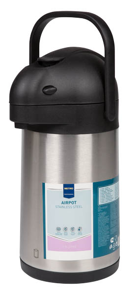 METRO PROFESSIONAL Termoska s pumpičkou nerez/ plast 1,9 l 1 ks