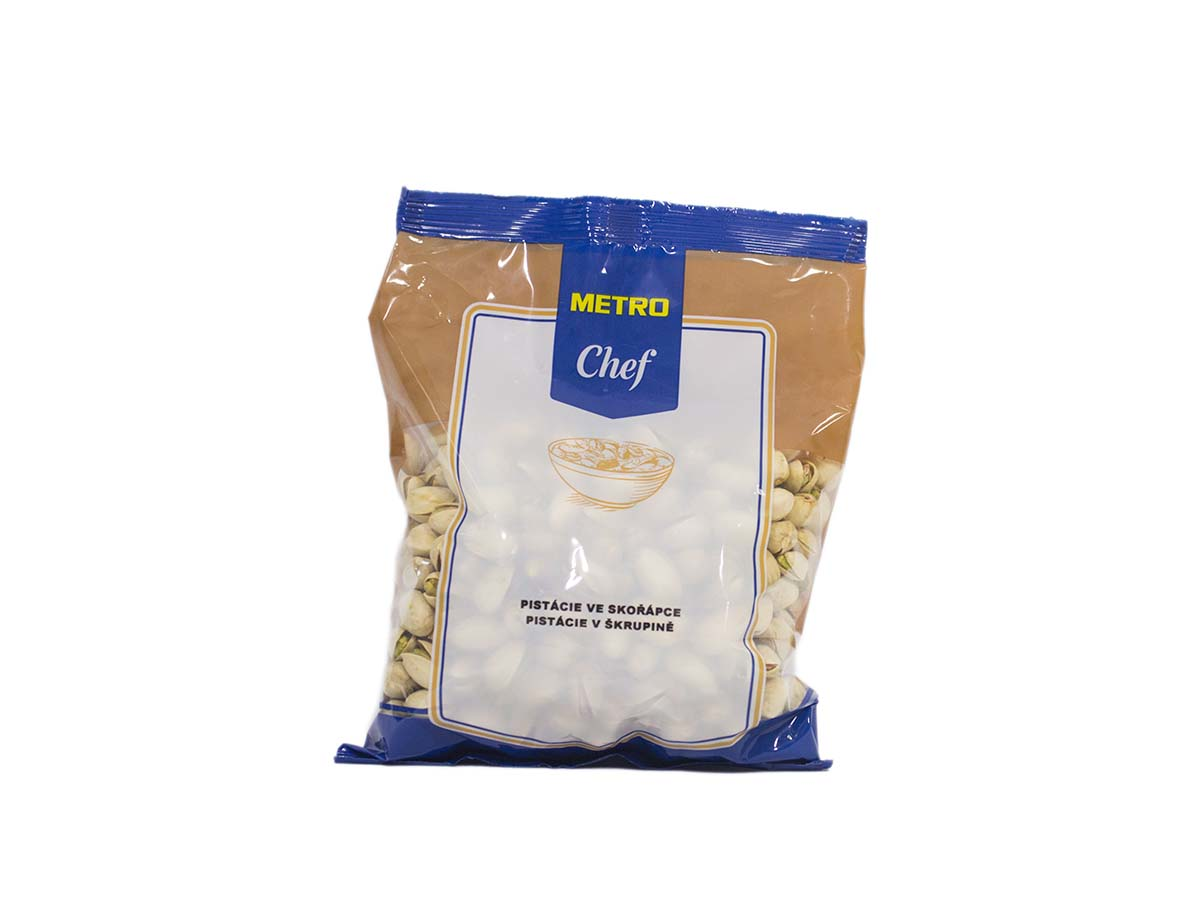 METRO Chef Pistácie v škrupinke nepraž. nesolené 400 g