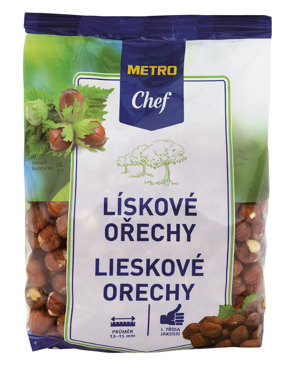 METRO Chef Lieskové jadrá natur 13/15 500 g