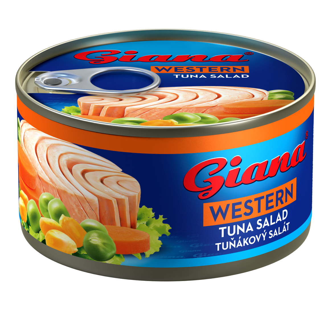 Giana Tuniakový šalát western 12 x 185 g