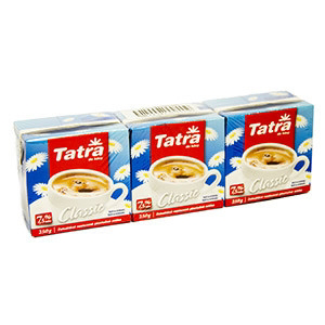 TATRA Mlieko do kávy classic UHT 7,5 % chlad. 3 x 250 g