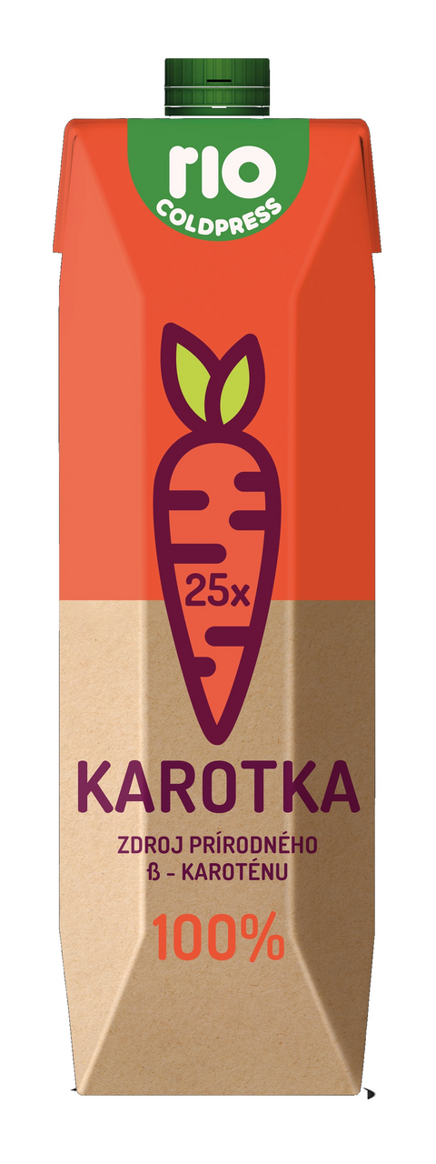 Rio Cold Press Šťava z karotky 100% chlad. 1 l