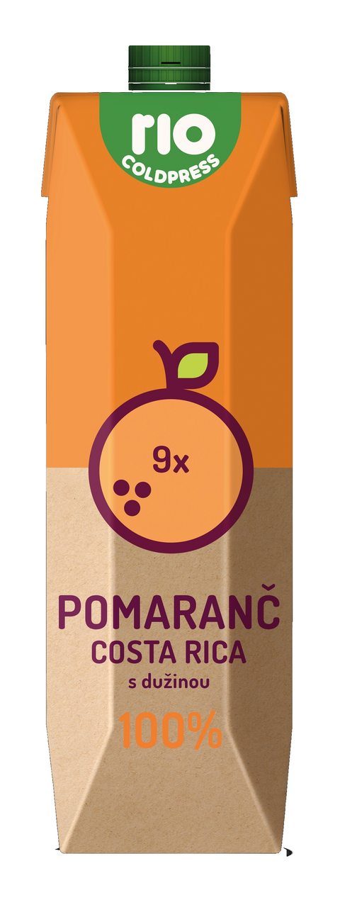 Rio Cold Press Šťava z pomaranča 100% chlad. 1 l