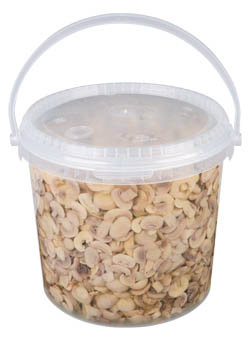 Šampiňóny blanšírované v náleve 5 kg vedierko