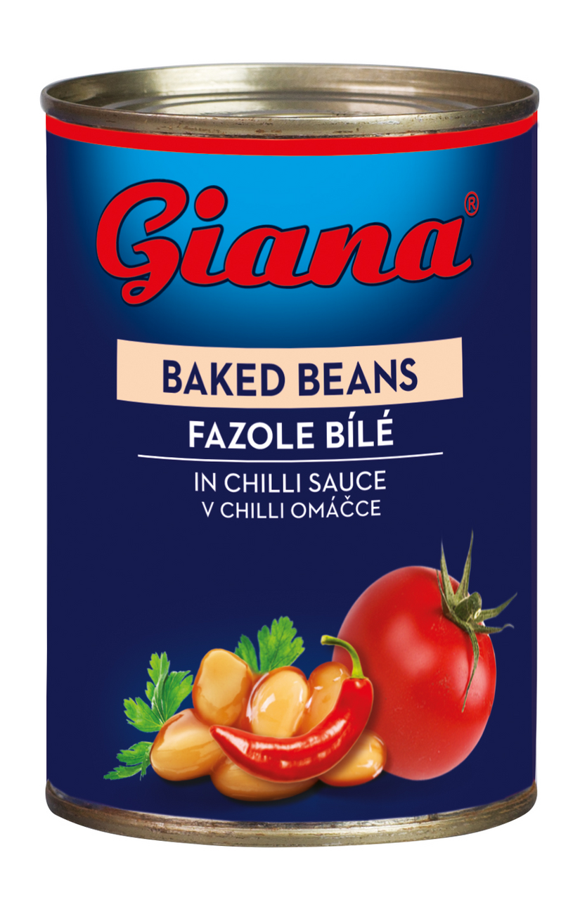 Giana Fazuľa v chilli omáčke 6 x 400 g