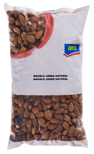 aro Mandle jadrá natural 30/32 US 1 kg
