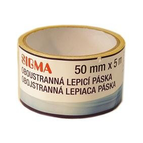 SIGMA Lepiaca páska obojstranná 50 mm x 5 m 1 ks