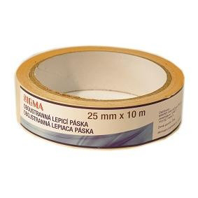 SIGMA Lepiaca páska obojstranná 25 mm x 10 m 1 ks