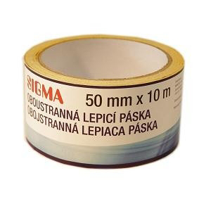 SIGMA Lepiaca páska obojstranná 50 mm x 10 m 1 ks