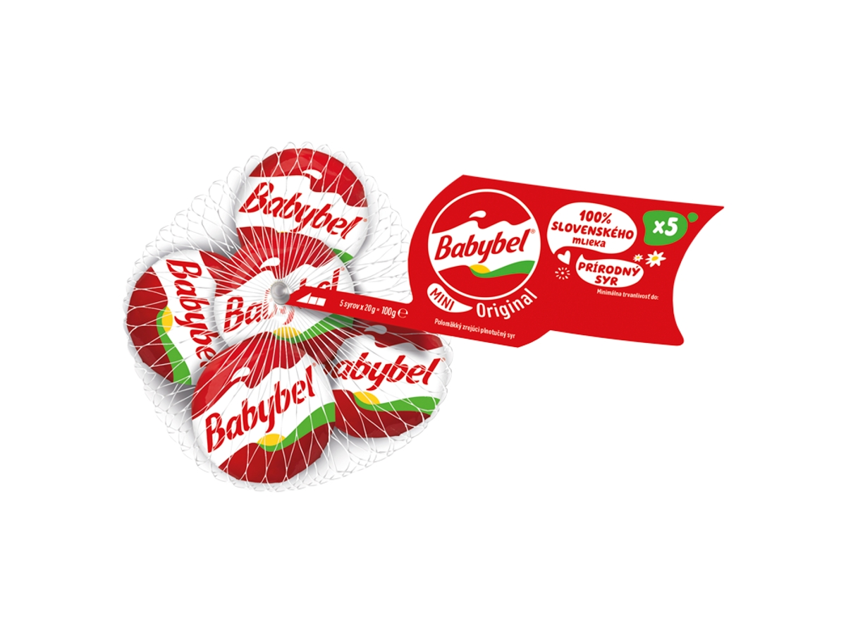 Babybel Mini original chlad. 5 x 20 g