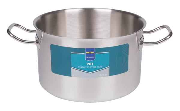 METRO PROFESSIONAL Hrniec 6,5 l 24 cm nerez 1 ks