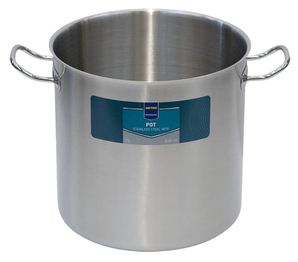 METRO PROFESSIONAL Hrniec vysoký 17 l 28 cm nerez 1 ks