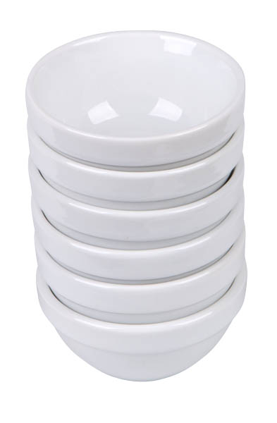 METRO PROFESSIONAL Miska tapas redondo 7,4 cm porcelán 6 ks