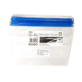 Tarrington House Box na potraviny + veko 1 l 3 ks