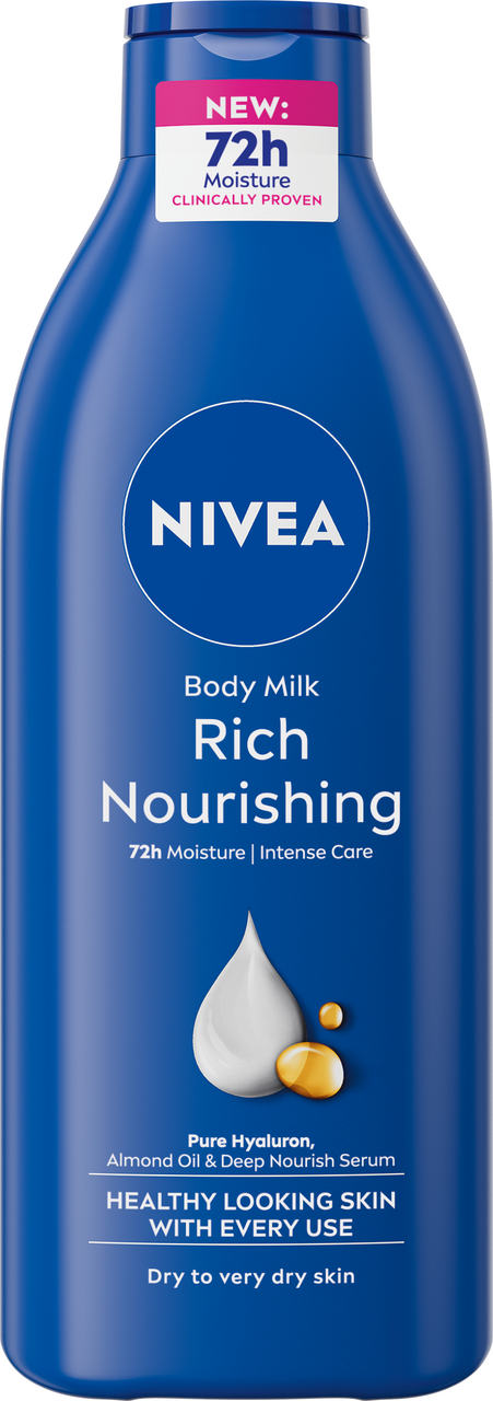 NIVEA Telové mlieko vyživujúce 400 ml