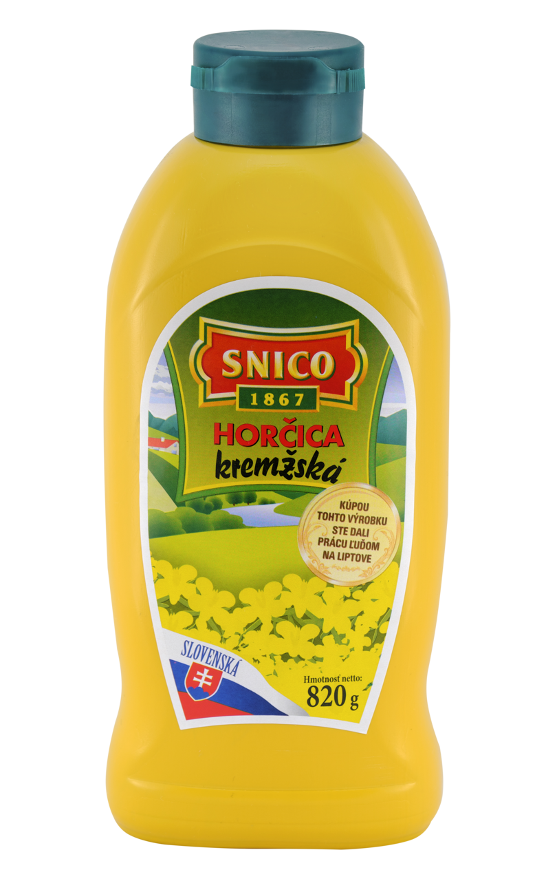 SNICO Horčica kremžská 820 g