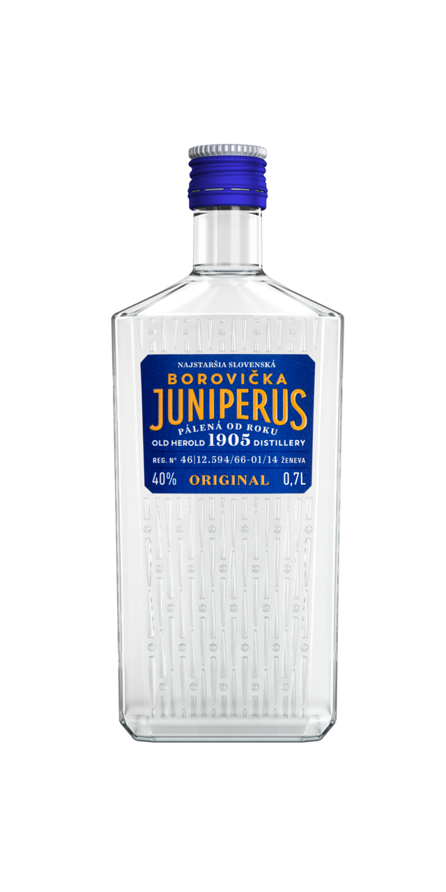 Old Herold Juniperus borovička Original 40% 700 ml