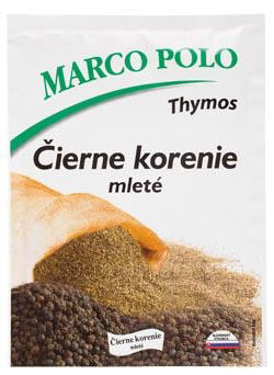 THYMOS Čierne mleté korenie 5 x 20 g