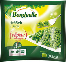 Bonduelle Vapeur hrášok mraz. 300 g