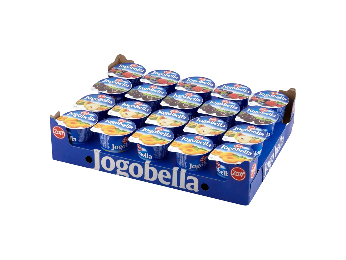 Zott Jogobella Jogurt special I.(hruška,čerešňa,les.ovocie,marhuľa) chlad. 20 x 150 g