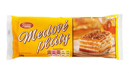 GERAS Medové pláty 240 g