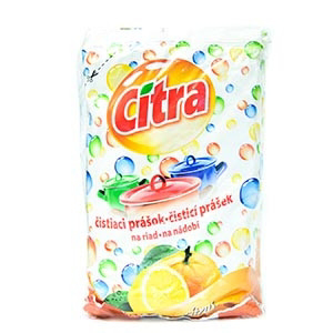 CITRA práškový čistič náhradná náplň 4 x 400 g