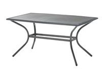 Stôl kovový obdĺžnikový Mercury 150x90x74cm Metro Professional 1ks