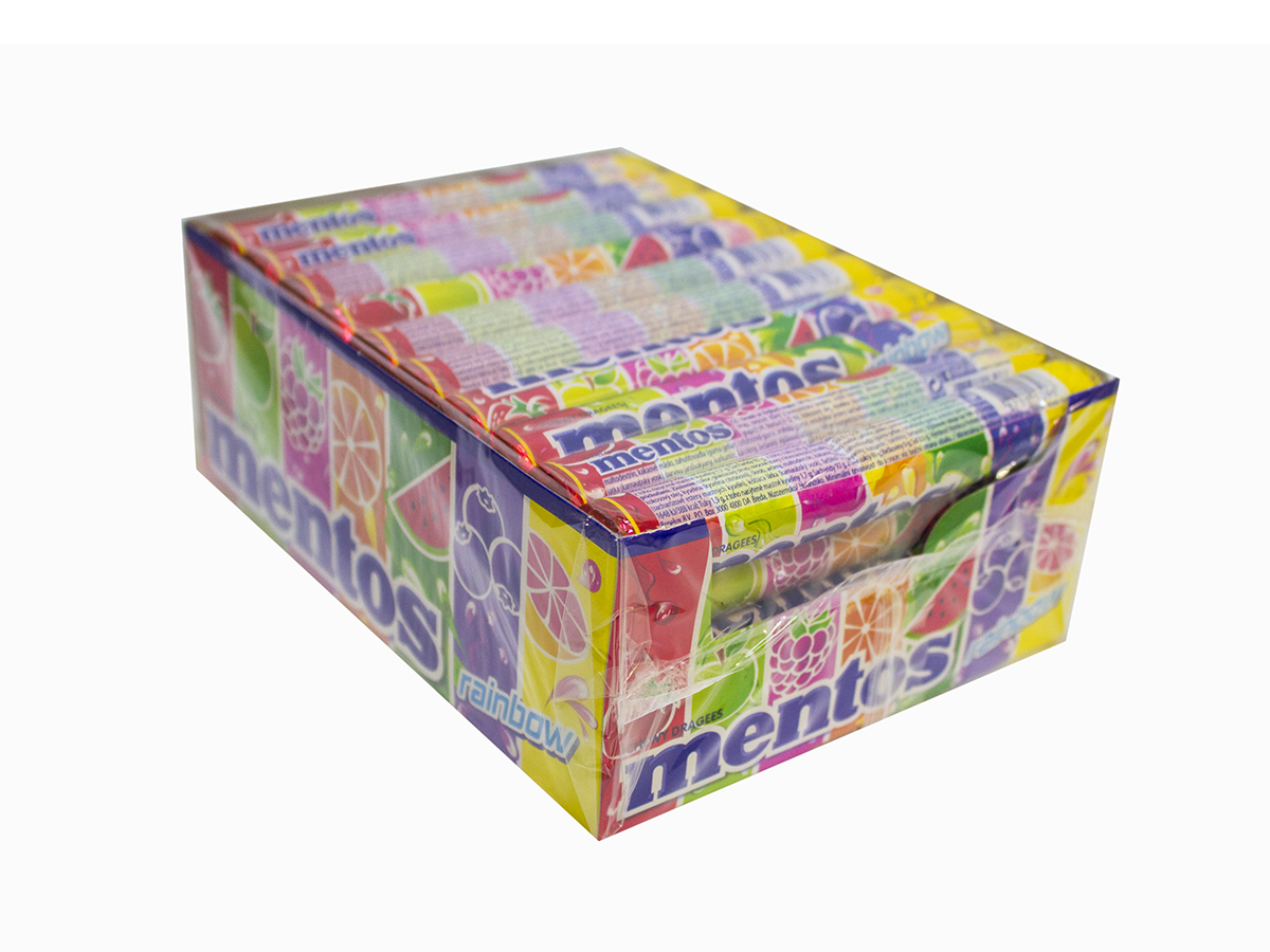 Mentos Cukríky rainbow 40 x 37,5 g