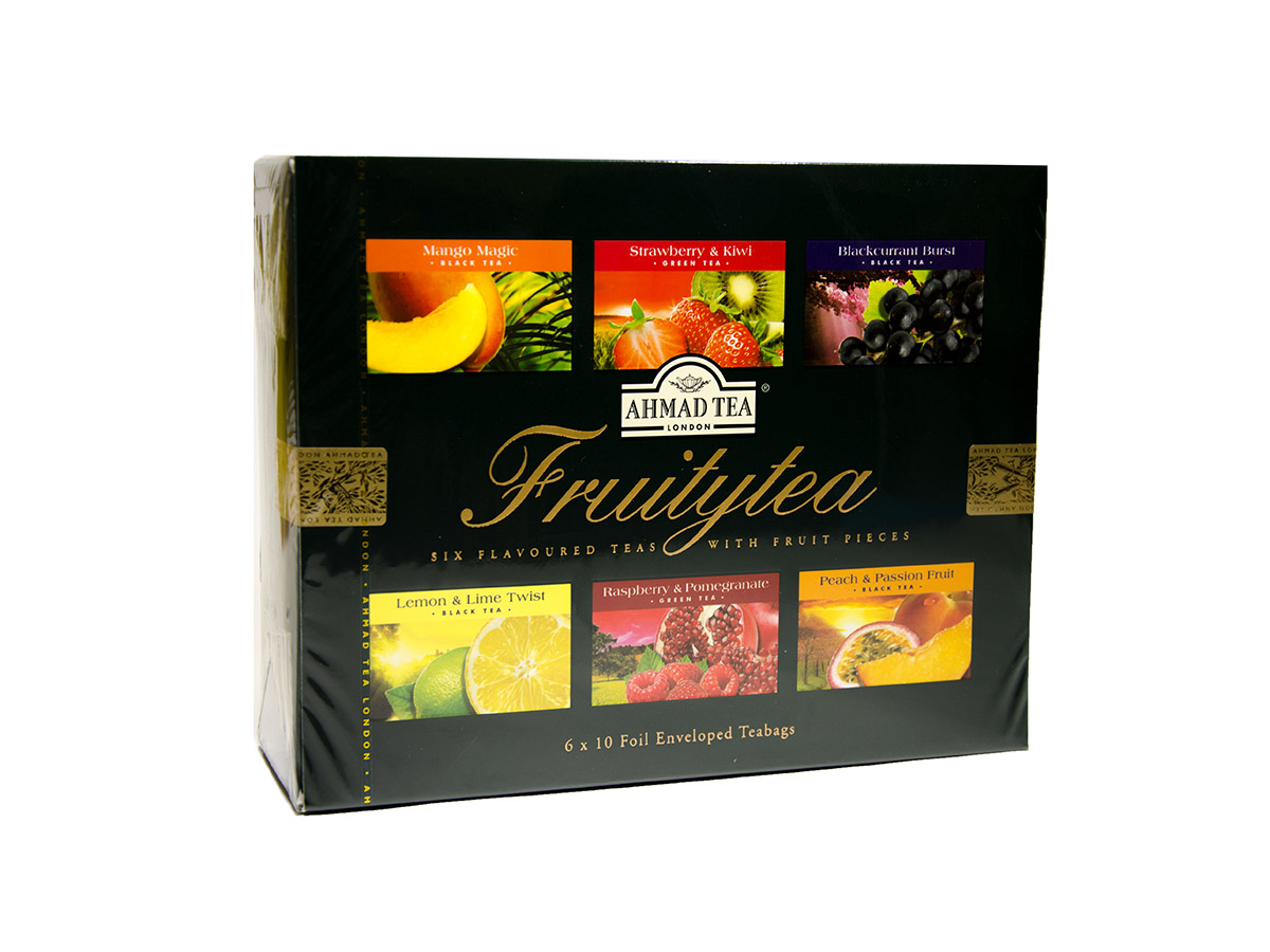 Ahmad Tea Fruity tea mix ovocný čaj 6 x 10 ks kazeta