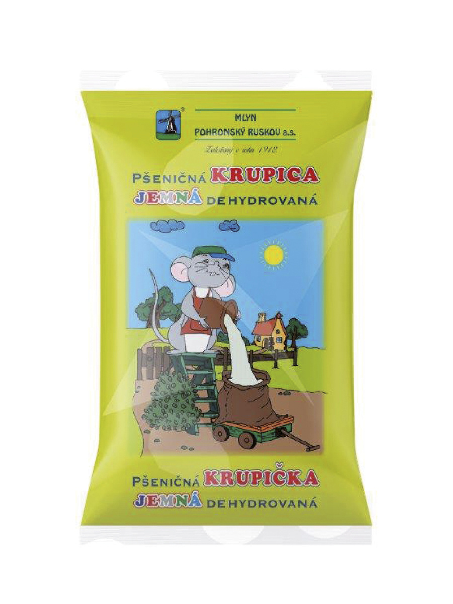 MLYN POHRONSKÝ RUSKOV Pšeničná krupica dehydrovaná 20 x 500 g