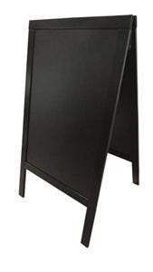 Securit Tabuľa sandwich 120x70cm čierna 1ks