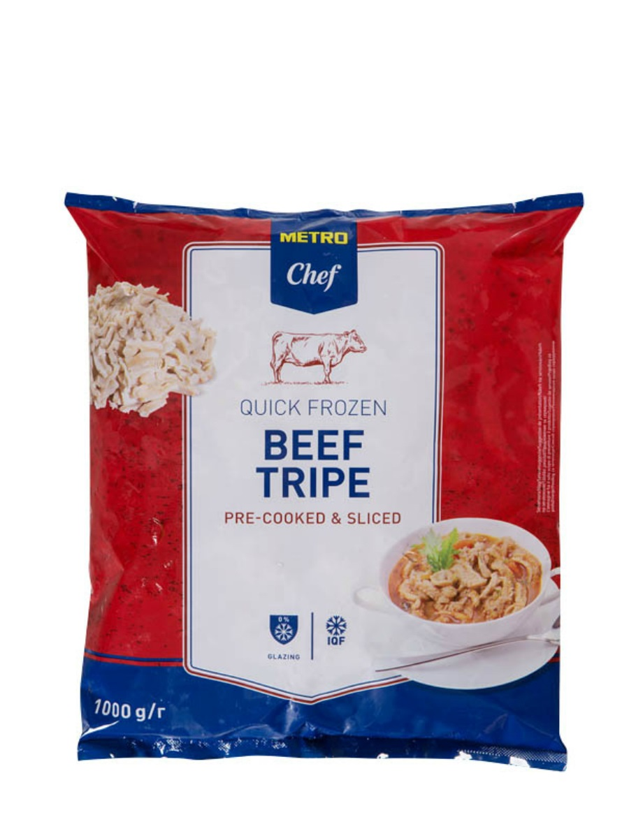 METRO Chef Hovädzie držky výberové varené krájané mraz. 1 kg