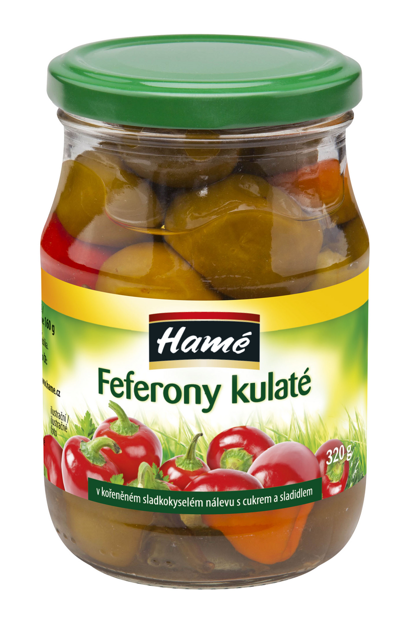 Hamé Feferóny guľaté 10 x 320 g