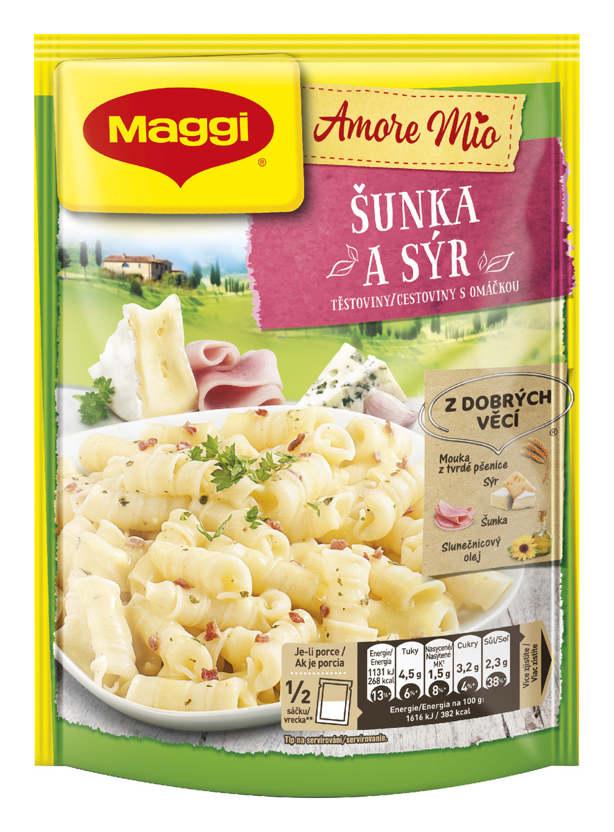 Maggi Amore Mio šunka a syrová omáčka 140 g
